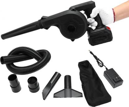uudtt 2-in-1 Portable Mini Leaf Blower &Vacuum for Lawn Care, Dust/Snow Blowing Leaf Blower