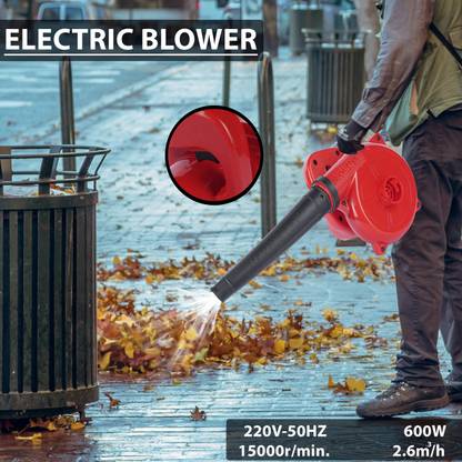 Jakmister MIST-BLOWER/LEAF BLOWER/VACUUM CLEANER Sparkles Motor Unbreakable 600W Forward Curved Air Blower