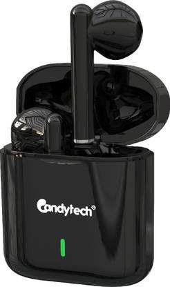 Candytech Emoji Bluetooth Earbuds with Touch Controls 22 Hrs Music Time Bluetooth
