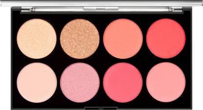 BLUST&FAMME Blusher highlighter combo palette face makeup palette 1spl