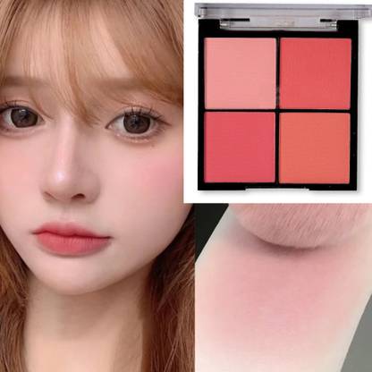 Sheny BEST QUALITY 4 IN 1 BLUSHER PALETTE FOR FACE MAKEUP (MULTICOLOR)