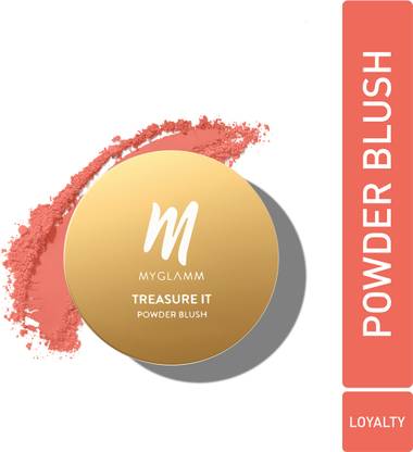 MyGlamm Treasure IT Powder Matte Blush, Loyalty