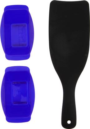 Lyla Highlight Balayage Board Paddle + 2 Detachable Hair Coloring Bowls Blue