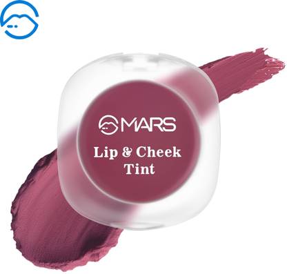 MARS Lip & Cheek Tint for Bold Pop Color | Demi Matte Finish, Dual Function