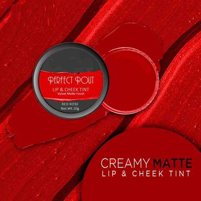 Latixmat Matte Finish Lip And Cheek Tint Blush For Girl And Women