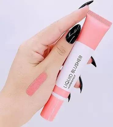adbeni Liquid Blusher, Waterproof Soft Matte Long-Lasting, Weightless Blush