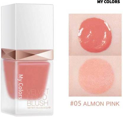 My Colors OTWOO Velvet Liquid Blush,Face Blusher,Long-lasting