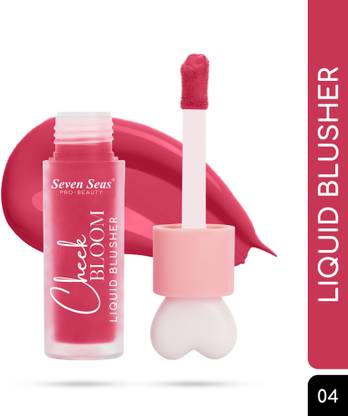 Seven Seas Long Lasting Pigmented Cheek Bloom Liquid Blusher & Lip Gloss
