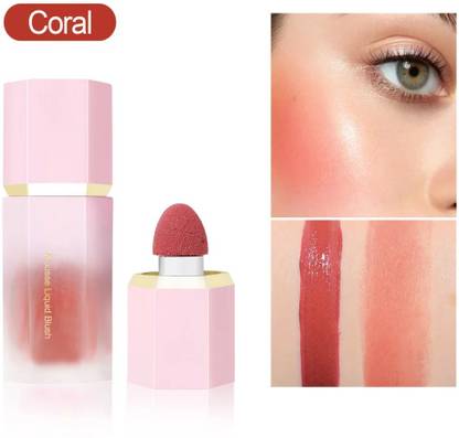 Vyomiris New Velvet Liquid Blush Waterproof Blusher Soft Cream Makeup