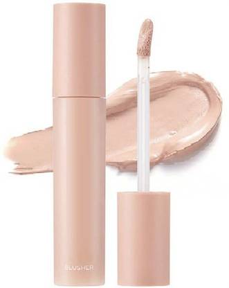 MYEONG Makeup Baby Pink Long Lasting Face Blush for Cheek Velvet Mist Natural Blusher