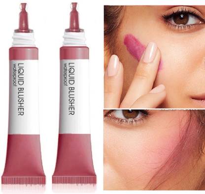 GABBU Combo Blushing Berry For Soft Blush Makeup For Cheeks