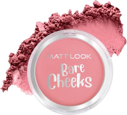 MATTLOOK Bare Cheeks Ultra Pigmented and Blendable for Natural Glow Blusher Palette