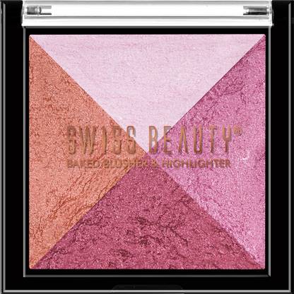 SWISS BEAUTY Baked Blusher & Highlighter
