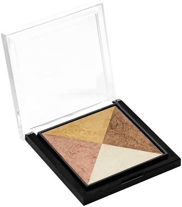 SKAM BEAUTY Shimmer Baked Blush Makeup Blusher and Highlighter Palette - 06