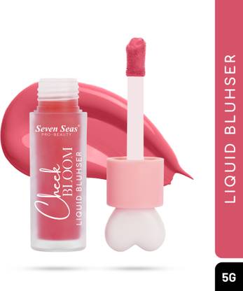 Seven Seas Long Lasting Pigmented Cheek Bloom Liquid Blusher & Lip Gloss