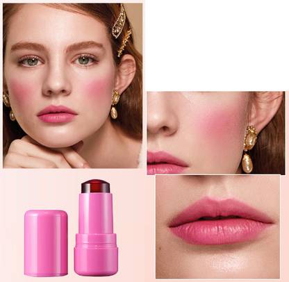 Neycare soft jelly stick 3 in 1 use eyeshadow, blush, lip stain pack of 1