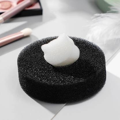 Lyla Makeup Brush Cleaner Sponge DryBox Color Remover Switch Metal Box Cat Head