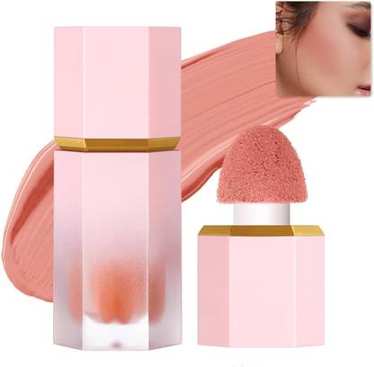 MYEONG Matte Silky Texture Peach Color Liquid Blush Mousse
