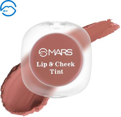 MARS Lip & Cheek Tint for Bold Pop Color | Demi Matte Finish, Dual Function