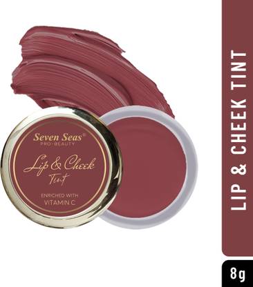 Seven Seas Lips & Cheek Tint With Enriched With Vitamin C Tint With Brush