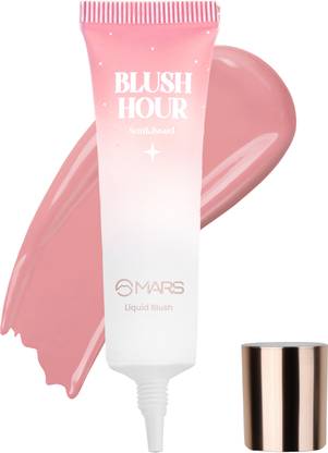 MARS Liquid Blush Hour | Dewy-Matte Finish | Highly Pigmented | Long-Lasting Formula