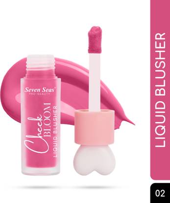 Seven Seas Long Lasting Pigmented Cheek Bloom Liquid Blusher & Lip Gloss