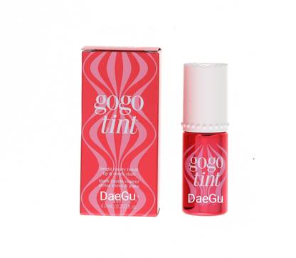Daegu Gogo Tint Bright Cherry Tinted Lip & Cheek Stain, 0.2 Fl Oz