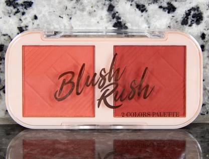 s.f.r color Blush rush duo matte blusher palette