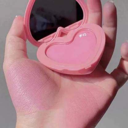 manasona Best Korean Heart Shape Blush | Ultra-Pigmented Formula