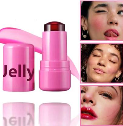 Yuency viral Cooling Water Jelly Tint Blush Stick, Multi-Use Cheek and Lip