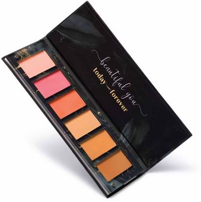 AFLAIRZA Sculpt & Glow 6 Shades Contour and Blush Palette
