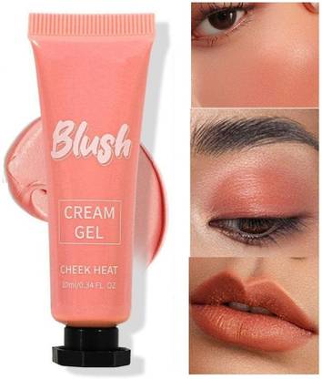 ADJD Liquid Blush Cream Blush Makeup Lightweight, Breathable Feel Peach
