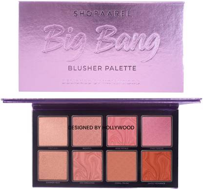 SHOPAAREL Blusher Palette Highly Pigmented Shades | Long-Lasting, Blendable