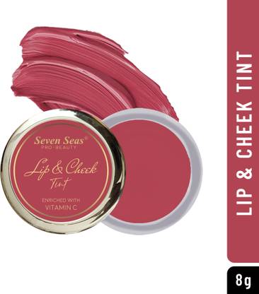 Seven Seas Lips & Cheek Tint With Enriched With Vitamin C Tint With Brush