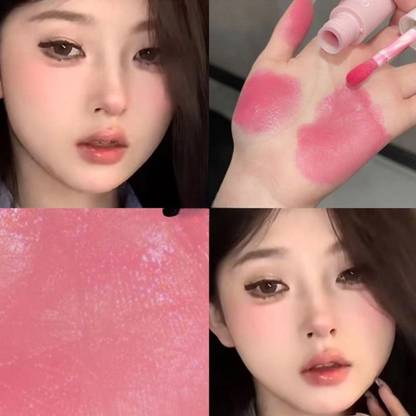 DAIMANPU Gege Bear 7-Color Matte Blush Stick – Velvet Finish, Waterproof, Compact