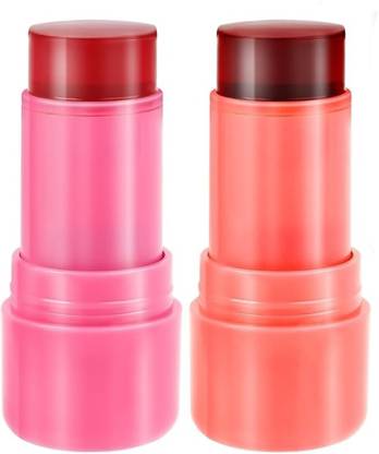 Rsentera Beauty Cooling Water Jelly Blush Lipstick Stick For Cheek and Lip Stains & Tints