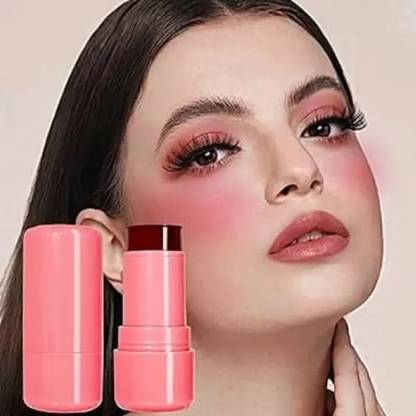 EVERERIN Cooling Water Jelly Tint Blush Stick, Multi-Use Cheek and Lip