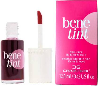 CRAZYGIRL™ Waterproof Long Lasting 3 In 1 Eyes, Lips & Cheeks Bene Tint For Makeup
