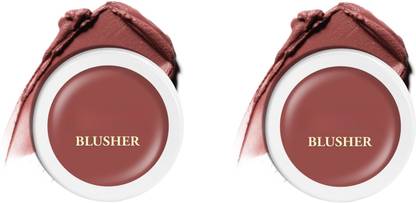 VERGE Crème Blusher Enriched with Vitamin E, Face Makeup for Every Occasion Pack of 2