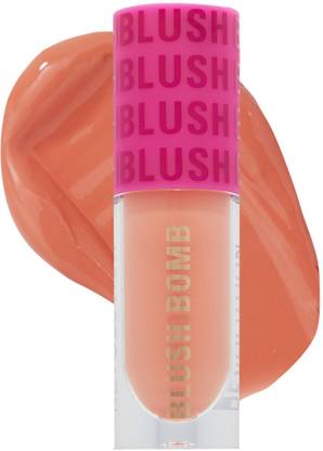 Makeup Revolution Blush Bomb Cream Blusher Highly Pigmented, Lightweight Texture, For Cheeks Glow