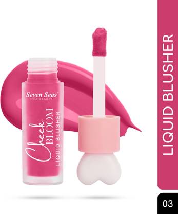 Seven Seas Long Lasting Pigmented Cheek Bloom Liquid Blusher & Lip Gloss