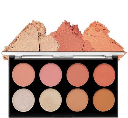 MARS matte blusher with highlighter and contour palette | face and cheeks