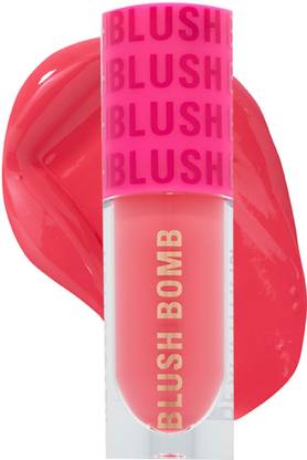 Makeup Revolution Blush Bomb Cream Blusher Highly Pigmented, Lightweight Texture, For Cheeks Glow