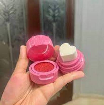 Lui Pui red color best puff blush makeup