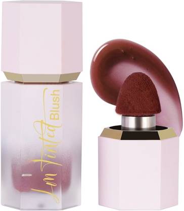 VERGE I'M Tinted Blush Infused with Niacinamide, Gel Blush with Built-In Sponge Tip