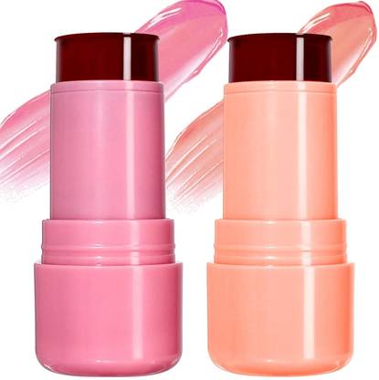 BEAUTYATH Milk Makeup Cooling Water Jelly Tint, Spritz (Coral) - 0.17 oz - Sheer Lip