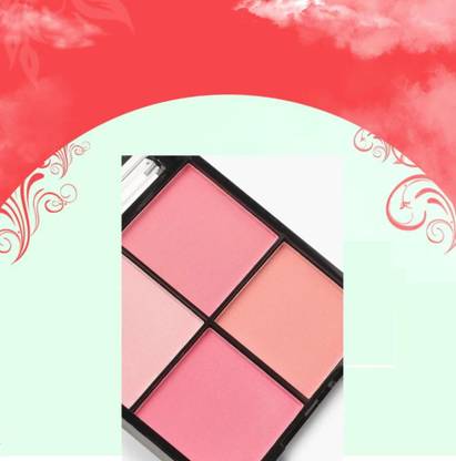 AGLEY 4 color matte blusher combo palette | cheeks blusher palette |face blusher