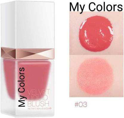 My Colors OTWOO Velvet Liquid Blush,Face Blusher,Long-lasting