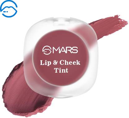 MARS Lip & Cheek Tint for Bold Pop Color | Demi Matte Finish, Dual Function