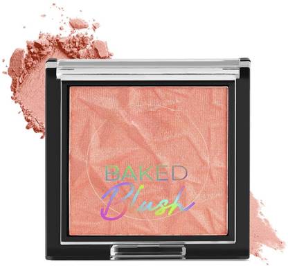 VERGE Baked Blush & Highlighter For Face (Shimmery & Glossy Finish) 03
